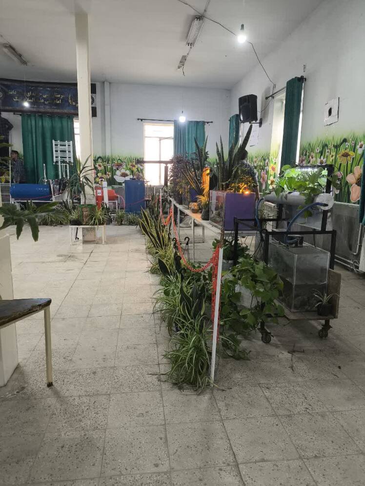 گزارش تصویری از برگزاری نمایشگاه هنرستان امام علی(ع)